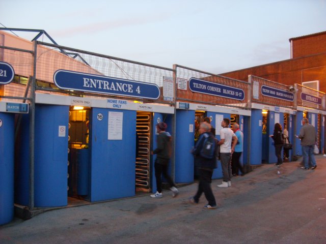 Tilton Road End Turnstiles